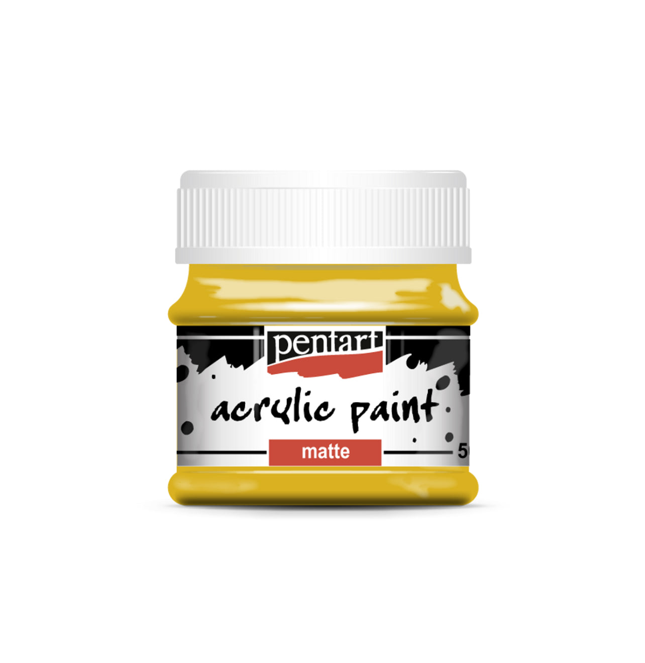 Pentart acrylic paint Matte tangerine 50 ml