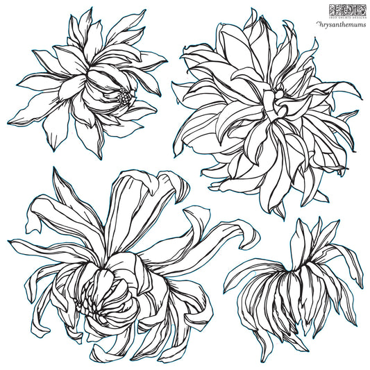 Chrysanthemums Stamps (set of 2)