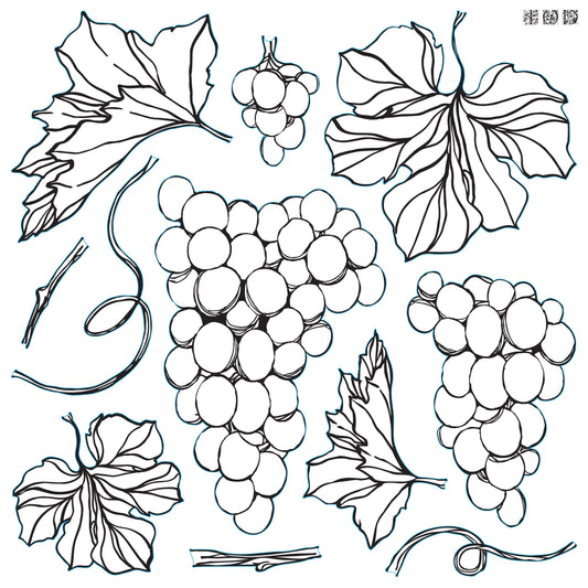 Grapes Stamps