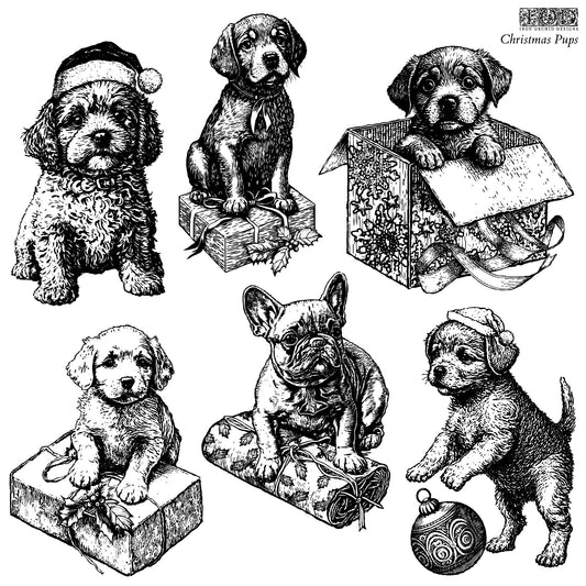 Christmas Pups Stamps (Limited)