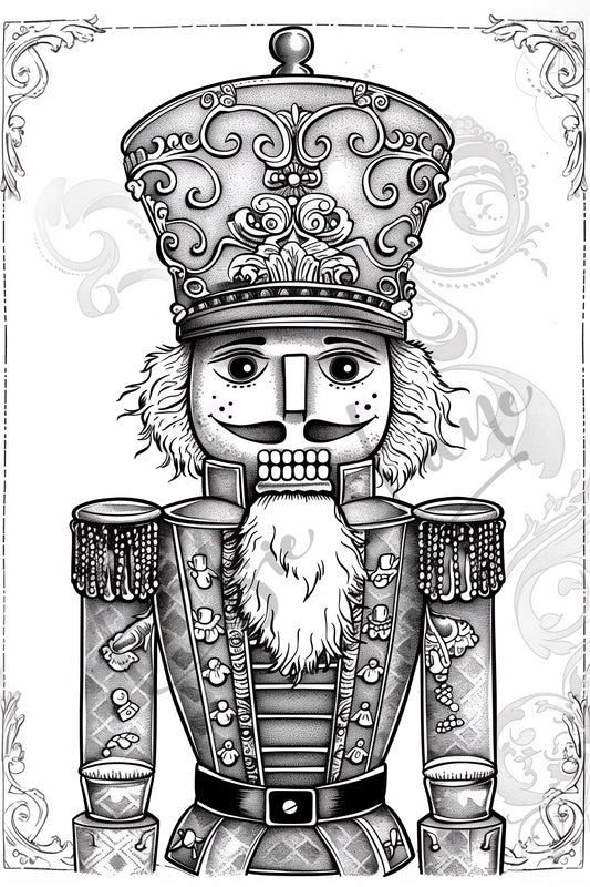 Lord Nuttington - (Paintable) - Elsie Lane Decoupage Paper (preorder) shipping in about a week.