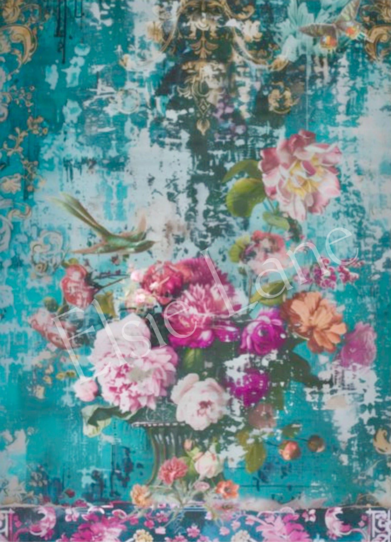 Crackle Magic - Elsie Lane Decoupage Paper