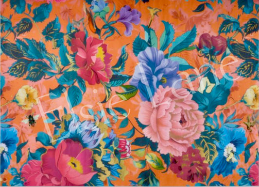 Orange Riot - Elsie Lane Decoupage Paper