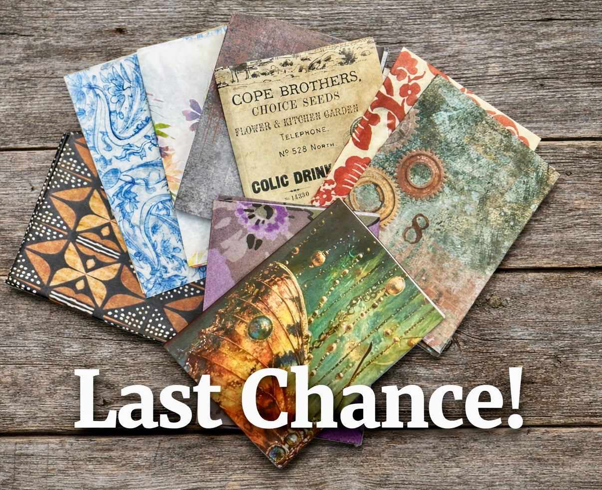 Last Chance Decoupage Packs (5 Sheets per pack)