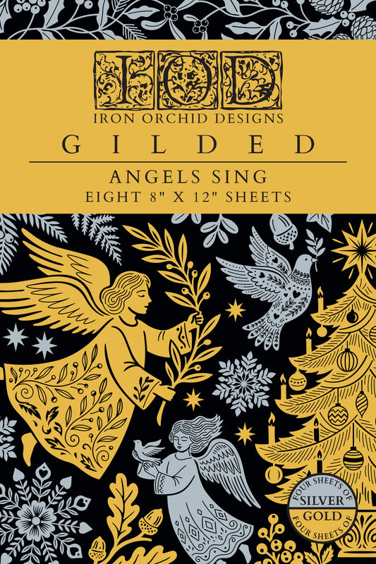 Angels Sing IOD Guilded Transfer - (2026 Qtr 3 Holiday Limited Edition)