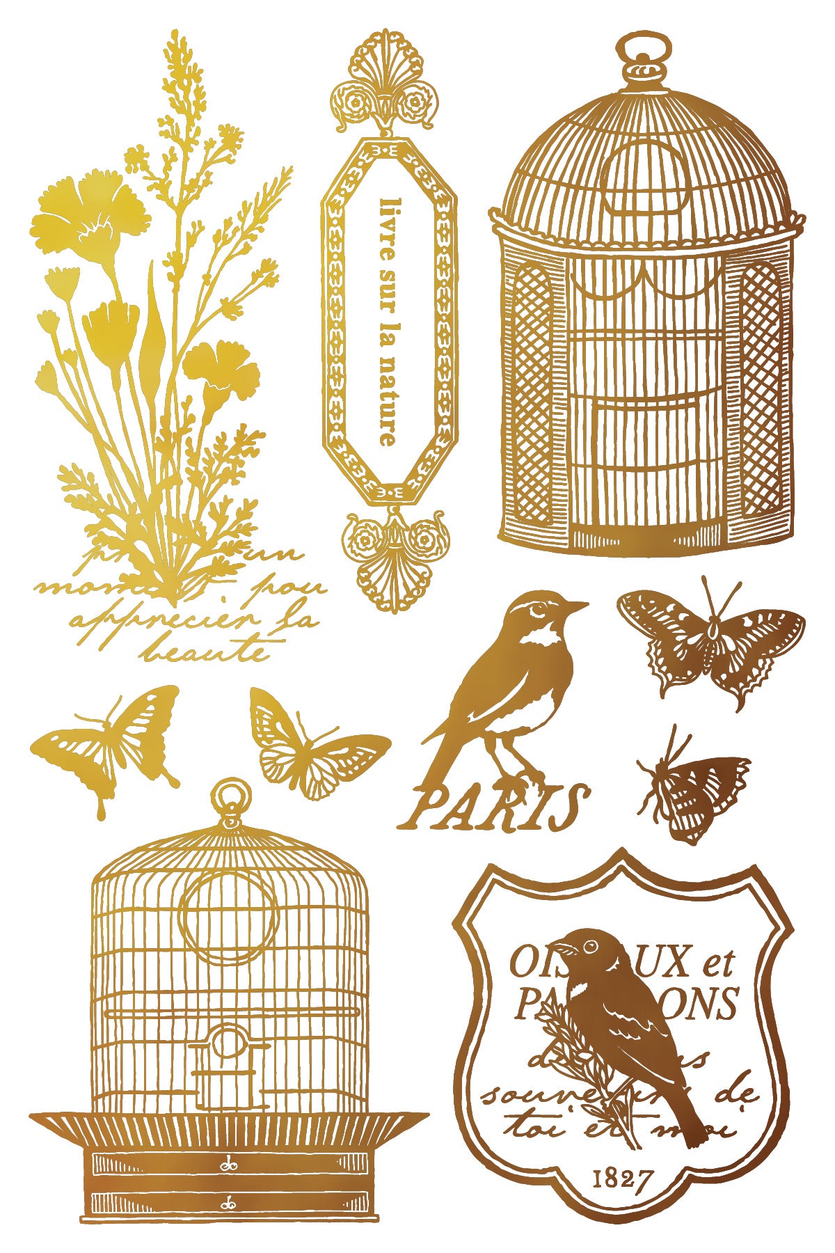 Papillon - IOD Decor Transfer