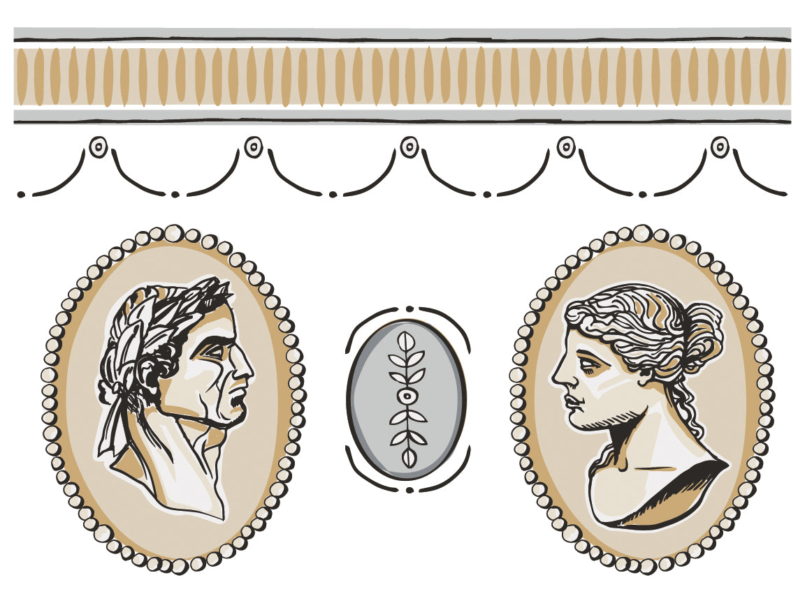 Classical Cameo IOD Paint Inlay by Annie Sloan
