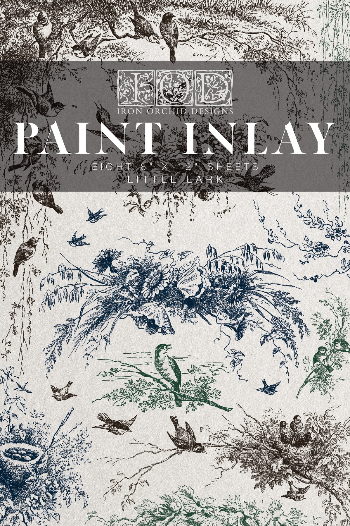 Little Lark IOD Paint Inlay (2026 Summer Release)