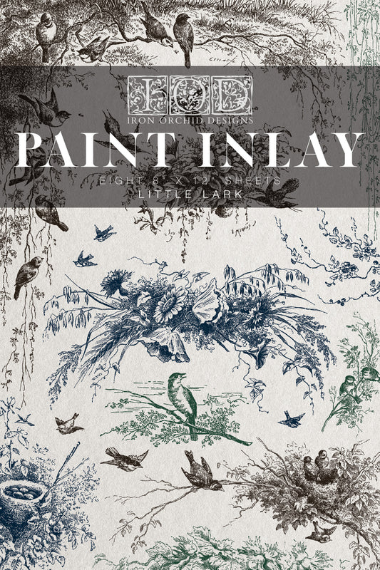Little Lark IOD Paint Inlay (2026 Summer Release)