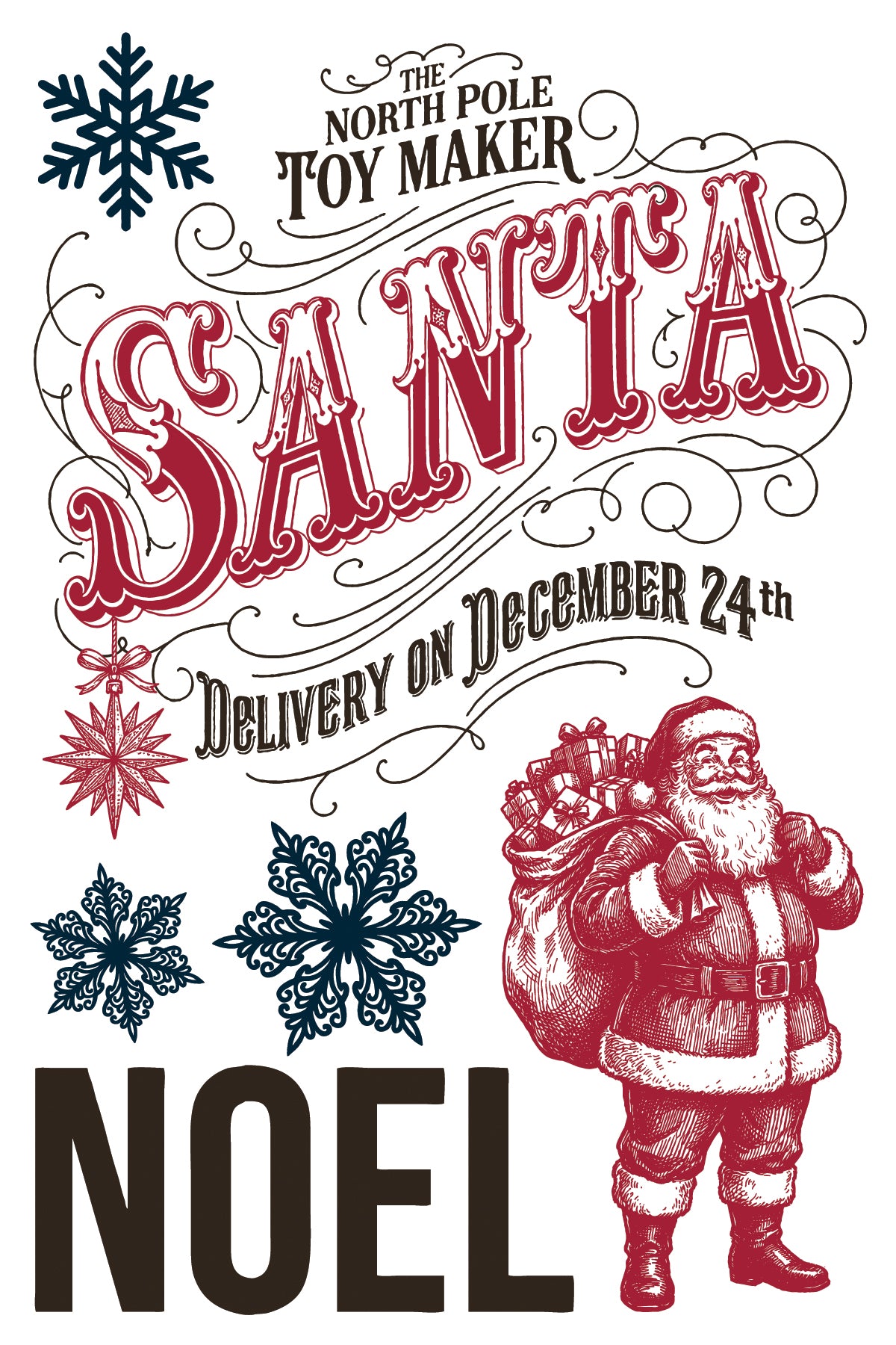 The North Pole - IOD Paint Inlay (IOD 2026 QTR 3 Holiday Release)