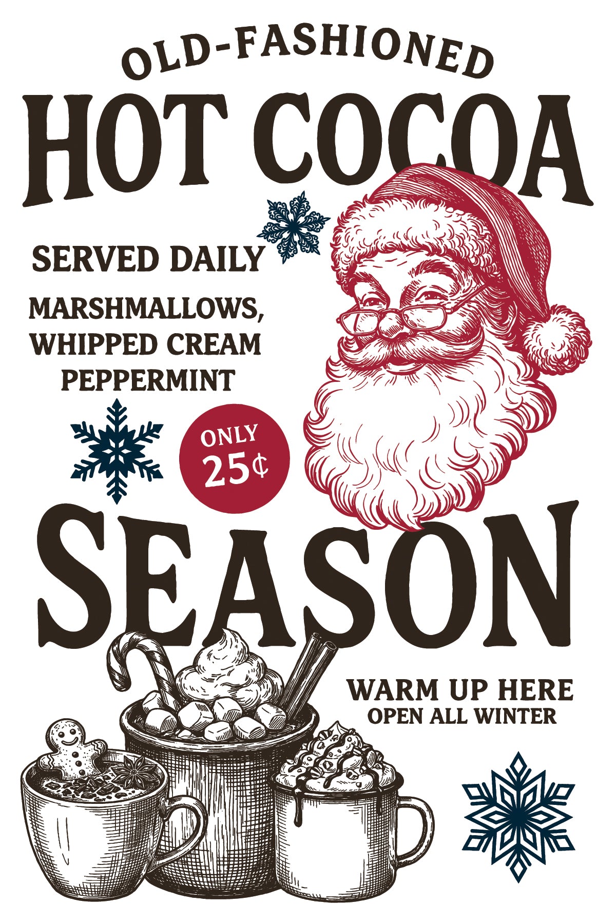The North Pole - IOD Paint Inlay (IOD 2026 QTR 3 Holiday Release)