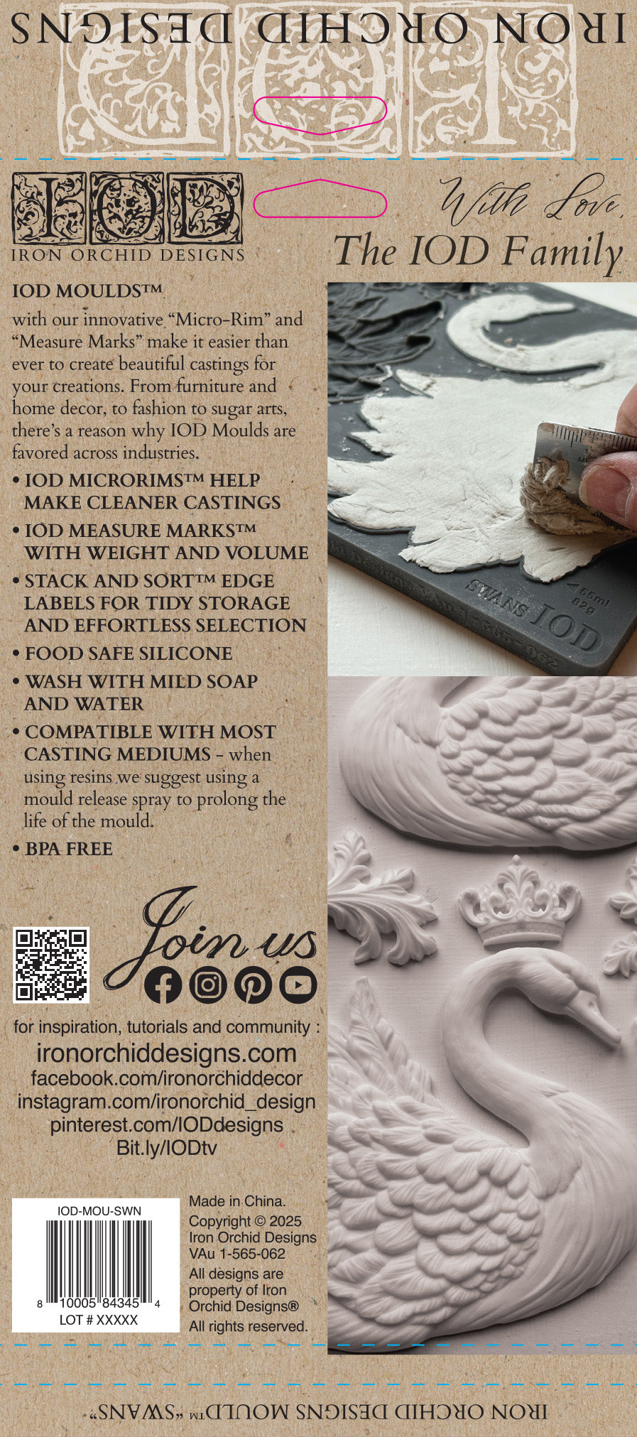Swans IOD Moulds - IOD (2026 Summer Release)