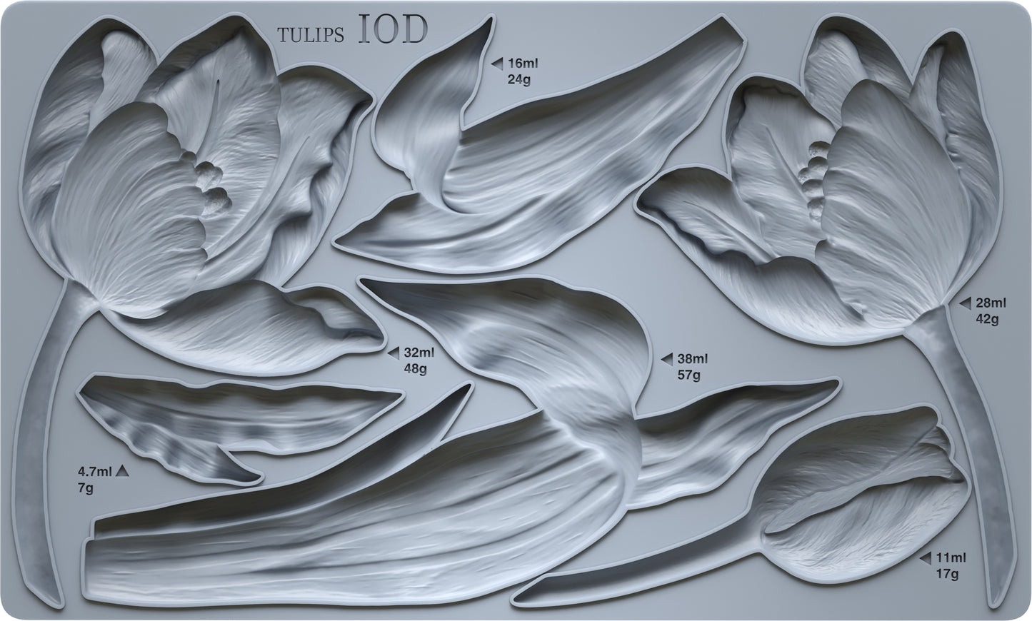 Tulips IOD Moulds - IOD (2026 Spring Release)