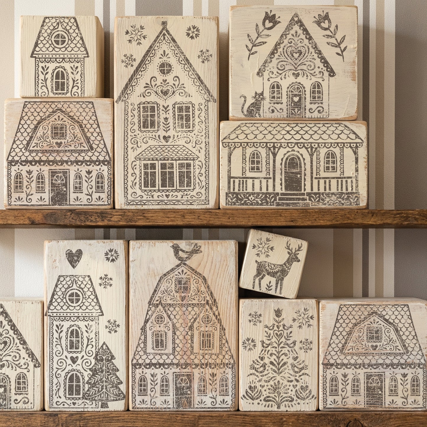 Gingerbread Lane IOD Stamp - (2026 Qtr 3 Holiday Limited Edition)