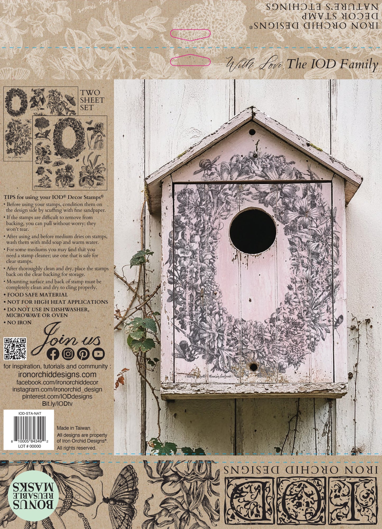 Nature's Etching Decor IOD Stamp (2026 Summer Release)