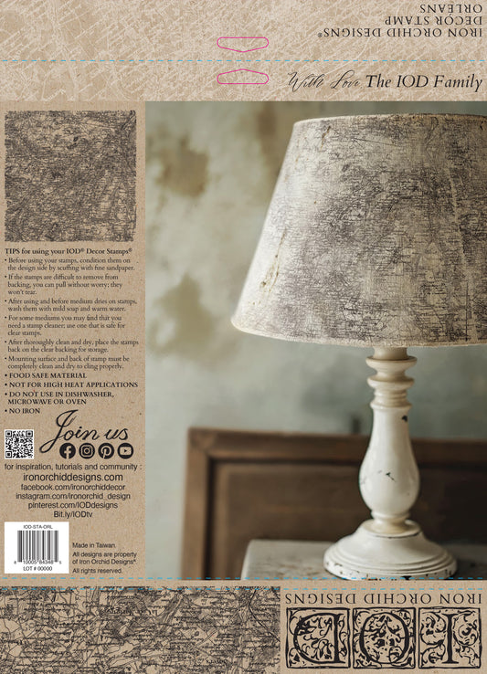 Orleans Decor IOD Stamp (2026 Summer Release)