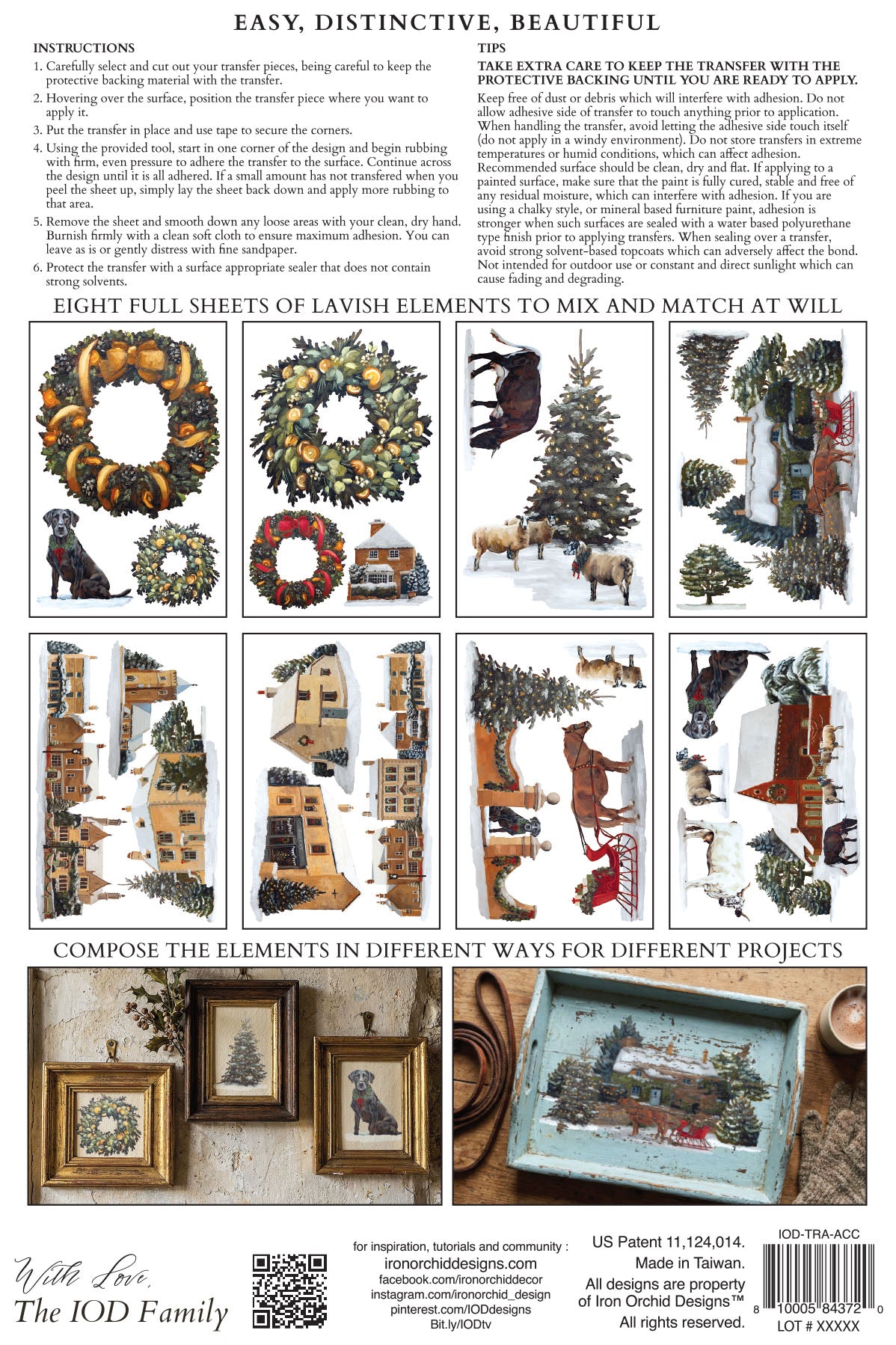 A Cotswold Christmas IOD Transfer - IOD Qtr 3 2026 (Limited Edition Holiday)