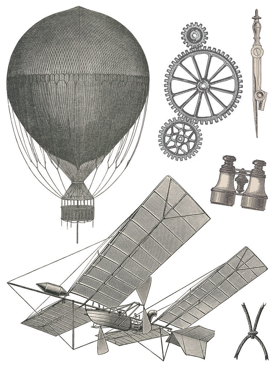 Exploration -  IOD Decor Transfer