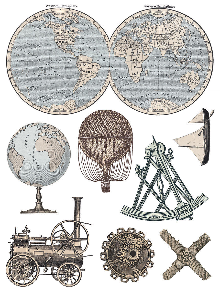 Exploration -  IOD Decor Transfer