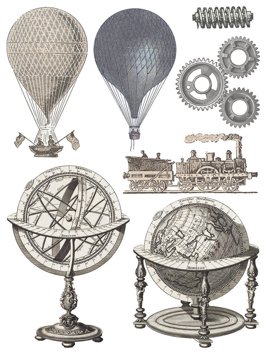 Exploration -  IOD Decor Transfer