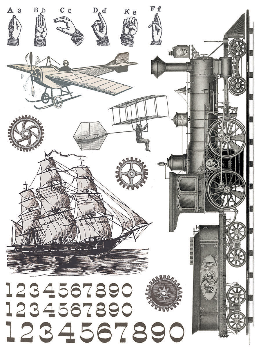 Exploration -  IOD Decor Transfer