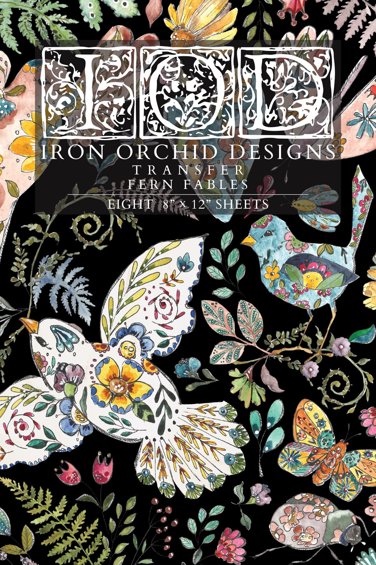 Fern Fables- IOD Decor Transfer (Summer 2026 Release)