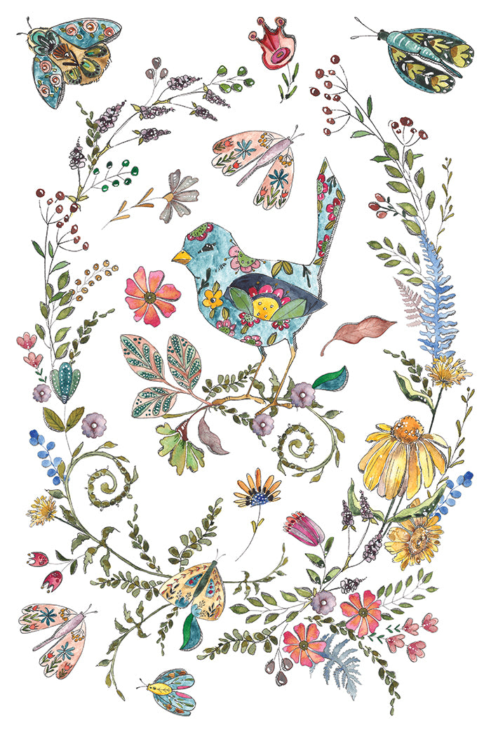 Fern Fables- IOD Decor Transfer (Summer 2026 Release)