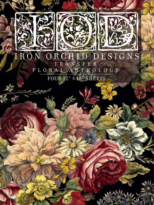 Floral Anthology - IOD Transfer