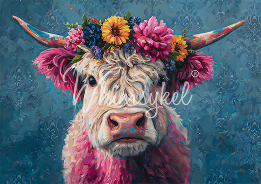 Magenta Moo - Whimsykel Paper