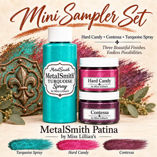 MetalSmith Mini Sampler Sets - Hard Candy, Contessa, Turquoise Spray
