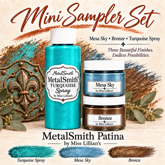 MetalSmith Mini Sampler Sets - Mesa Sky, Bronze, Turquoise Spray