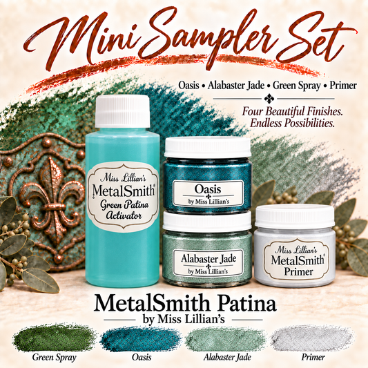MetalSmith Mini Sampler Sets - Oasis, Alabaster Jade, Green Spray