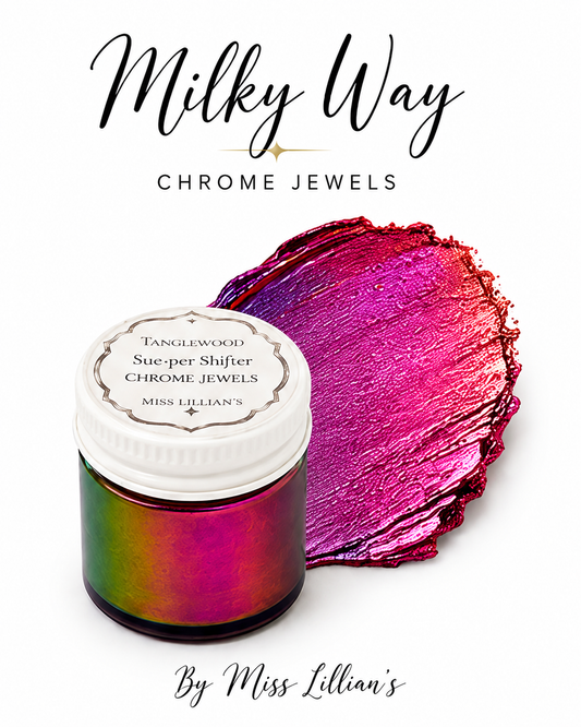 MILKY WAY-Tanglewood Sue-per CHROME Shifter Metallic Wax