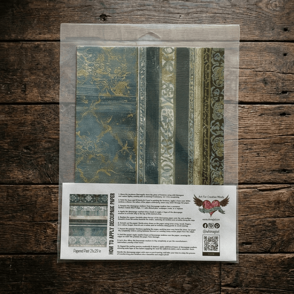 Papered Past | 18 lb Decoupage Tissue Paper | 21x29 in