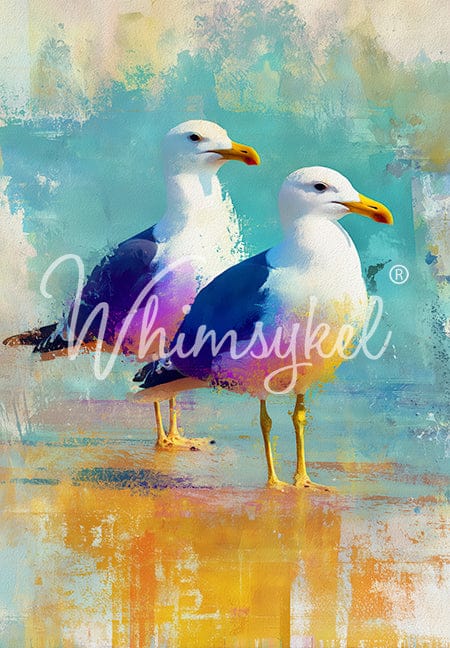 Saltwater Pause | 18 lb Decoupage Tissue Paper | 21x29
