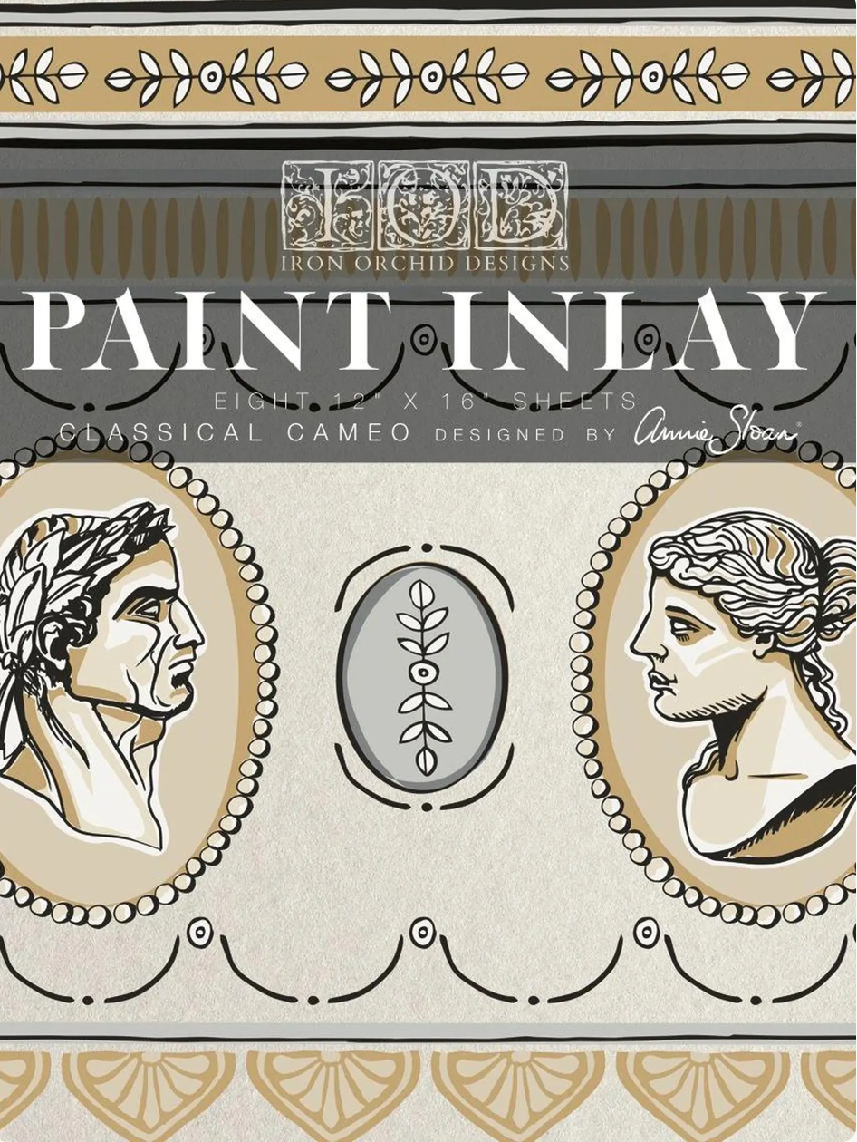 Classical Cameo IOD Paint Inlay by Annie Sloan