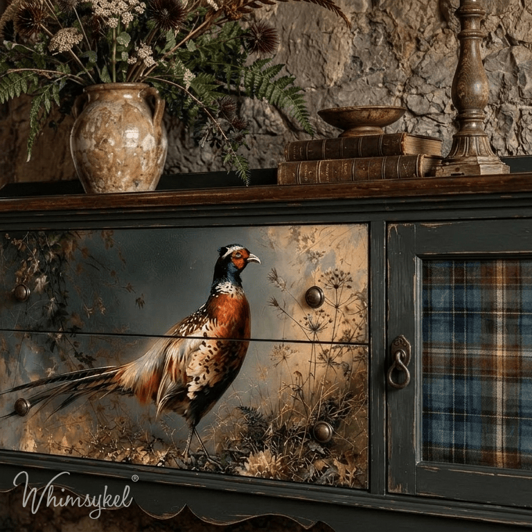 Teal Tartan | 18 lb Decoupage Tissue Paper | 21x29 in