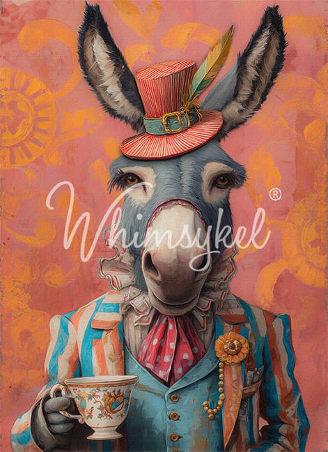Time for Tea | 18 lb Decoupage Tissue Paper | 21x29 in