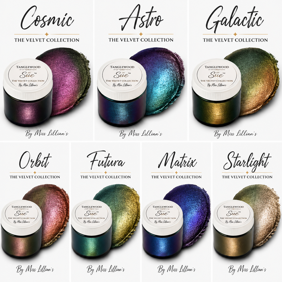 GALACTIC-Tanglewood Sue-per Velvet Collection (Formerly CHROMATIC Shifting Metallic Wax)