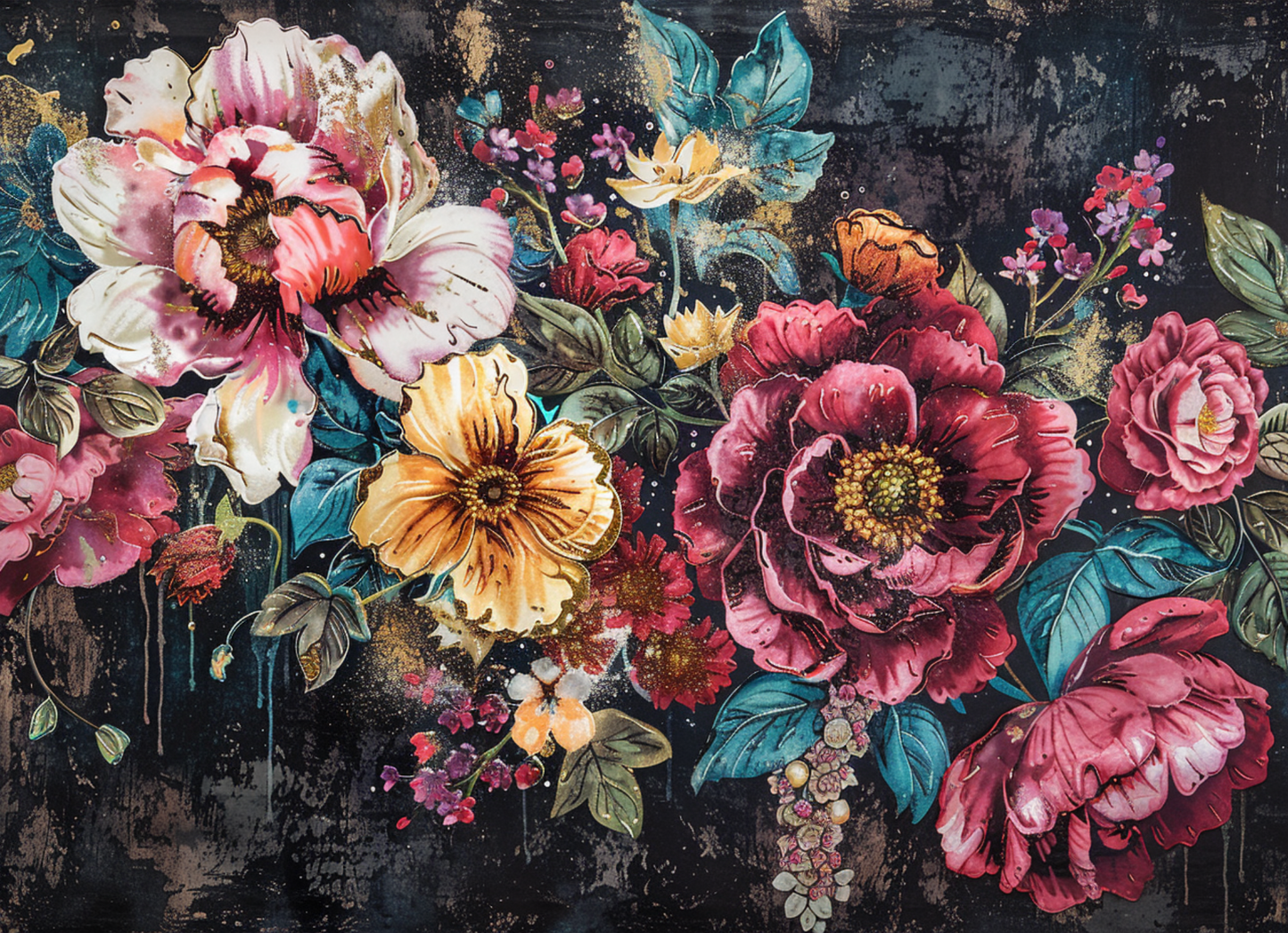 Velvet Night - Elsie Lane Decoupage Paper (Summer 2026 Release)