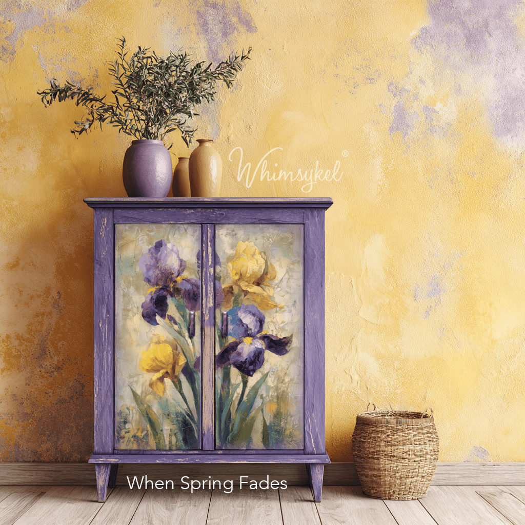 When Spring Fades | 18 lb Decoupage Tissue Paper | 14x20 in