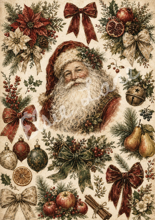 Yuletide Treasures - Elsie Lane Decoupage Paper