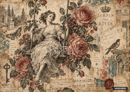 A Pretty Mess Decoupage Paper
