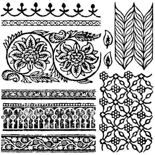 Bohemia IOD Decor Stamp 12 x 12 image 0