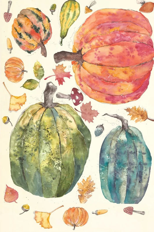 Fall Pumpkins - Roycycled Decoupage image 0