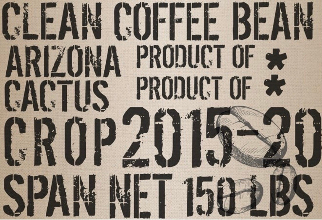 Coffee Bean - Roycycled Decoupage image 0