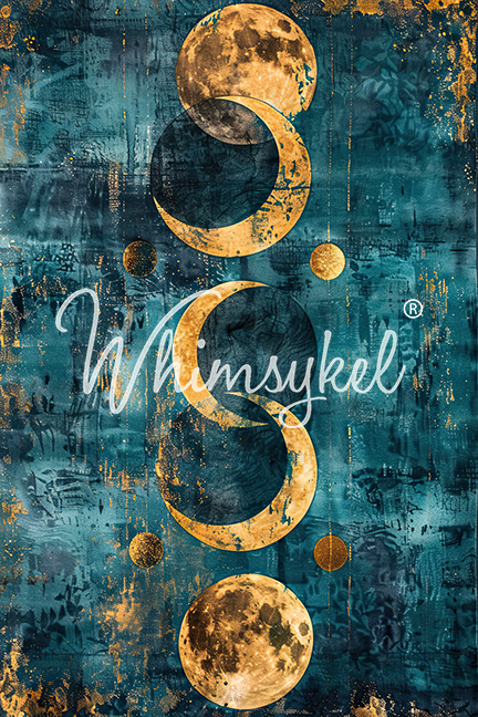 Moonlit Harmony - Whimsykel Paper image 0