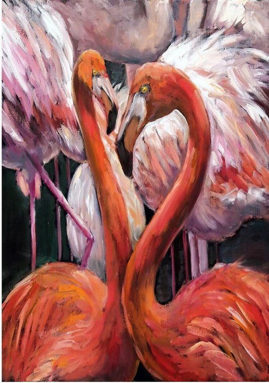 Flamingo - Mint by Michelle Decoupage image 0