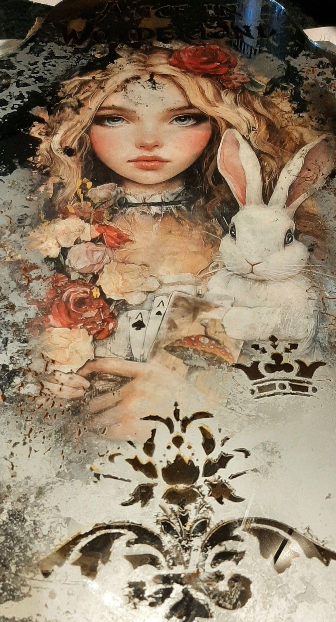 Allison Wonderland  | 18 lb Decoupage Tissue Paper | 21x29 in