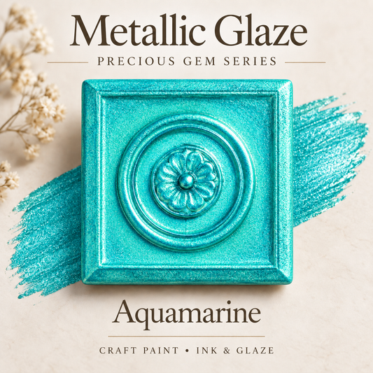 Metallic Glaze Precious Gem Series - Aquamarine